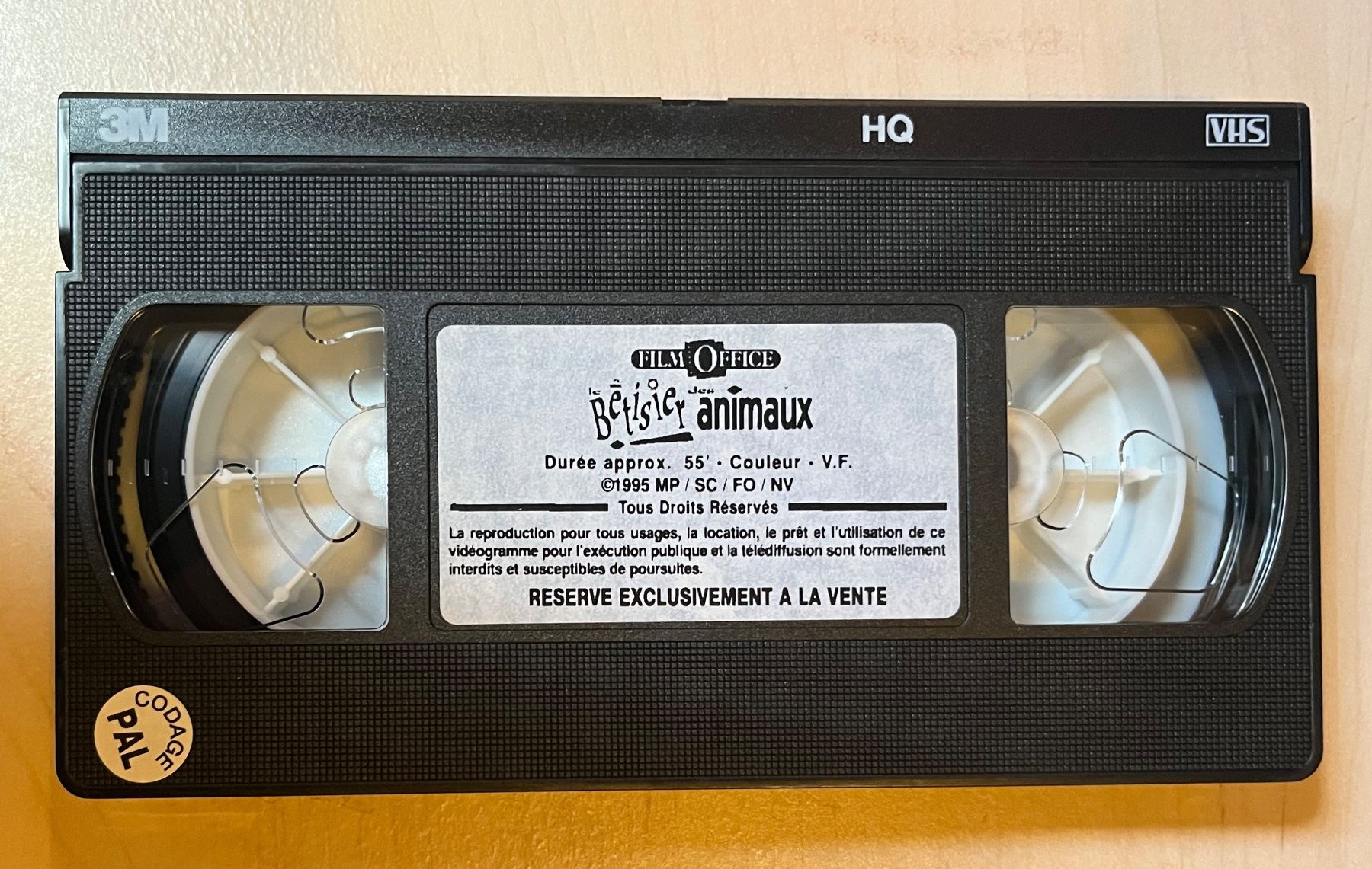 Tutti i VHS: Le bêtisier des animaux – Usato da Dombresson venduto da joe_7p65 2