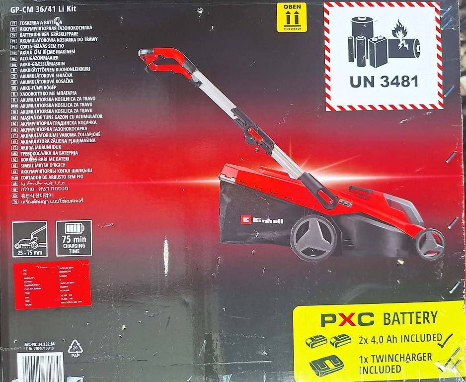 Tagliaerba: Einhell Professional Rasenmäher GP-CM 36/41 – Usato da Langenthal venduto da Hatesia 4