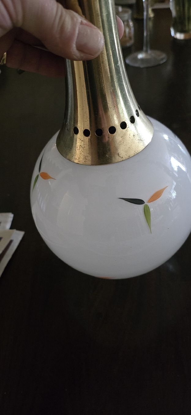 Lampadari & plafoniere: Retro Lampe, Vintage Deckenlampe mit Muster, 60er – Usato da Basel venduto da Jcva 6