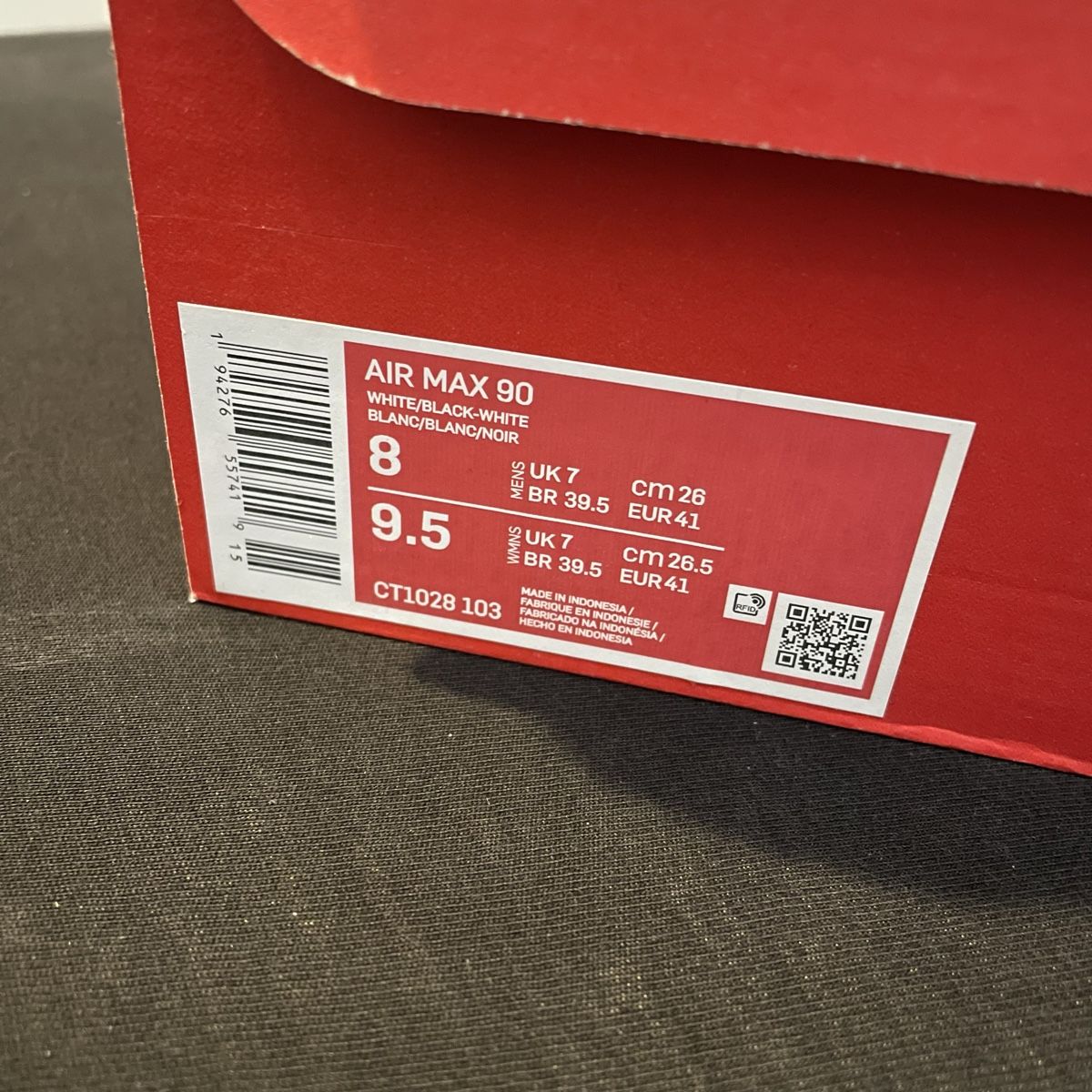 Nike Herrenschuhe: Nike Air Max 90 / White-Black – Neu (gemäss Beschreibung) aus Solothurn von __M_M__ 6