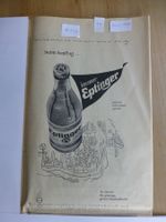 Zeitungsinserat der Getränke Eptinger 1955