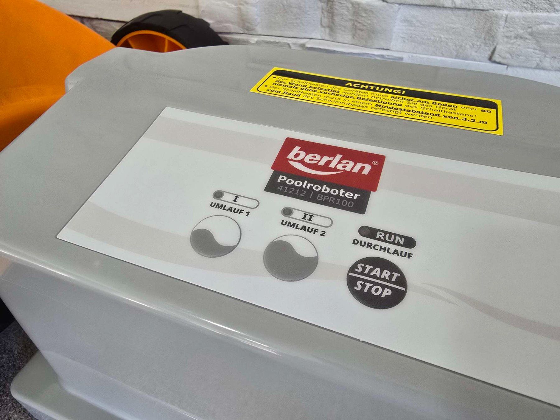 Accessori per Piscine: Automatischer Poolroboter 2Programme Poolsauger Poolreiniger – Nuovo (secondo la descrizione) da Baar venduto da Werkzeugzentrum 7