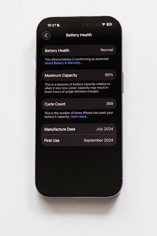 Handys / Smartphones: iPhone 16 Pro 512 GB – Gebraucht aus La Conversion von antonioatvd