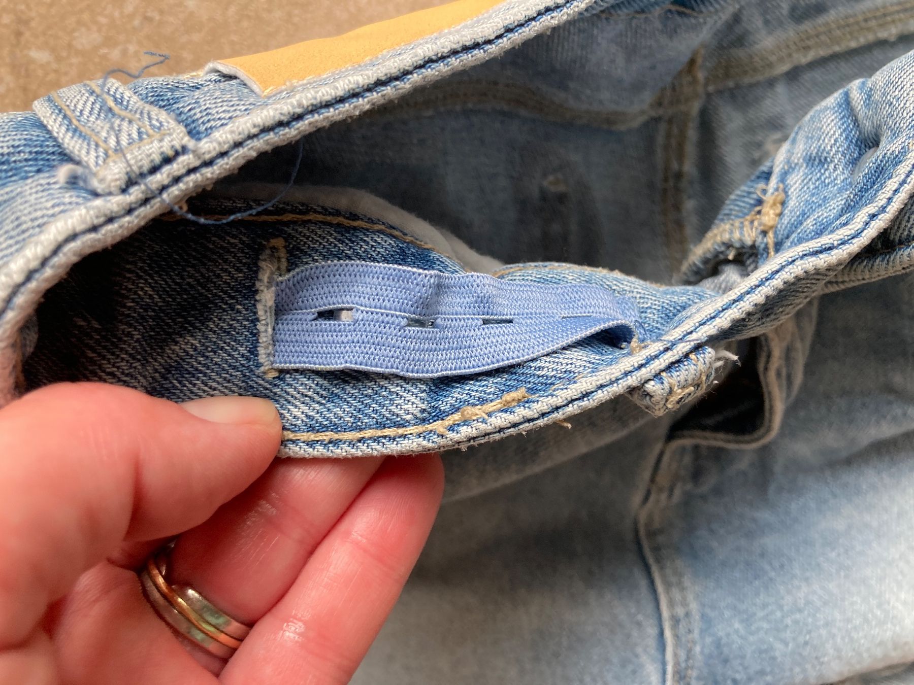 C&A Pantaloni: Kurze Jeansshorts, Grösse ca. 164/170 – Usato da Gelterkinden venduto da froggy80 2