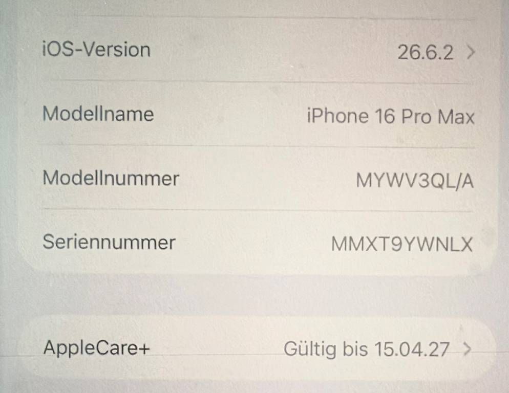 Handys / Smartphones: iPhone 16 Pro Max 256 GB – Gebraucht aus Biel/Bienne von Fks362880 3