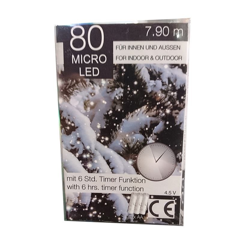 Ghirlande e barre luminose: Leuchtdraht Outdoor 80 LED mit Timer etc – Nuovo e nell'imballaggio originale da Wettingen venduto da Swala 1