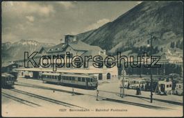 GRS Pontresina - Bahnhof - Bernina Bahn BB + Rhätische RhB