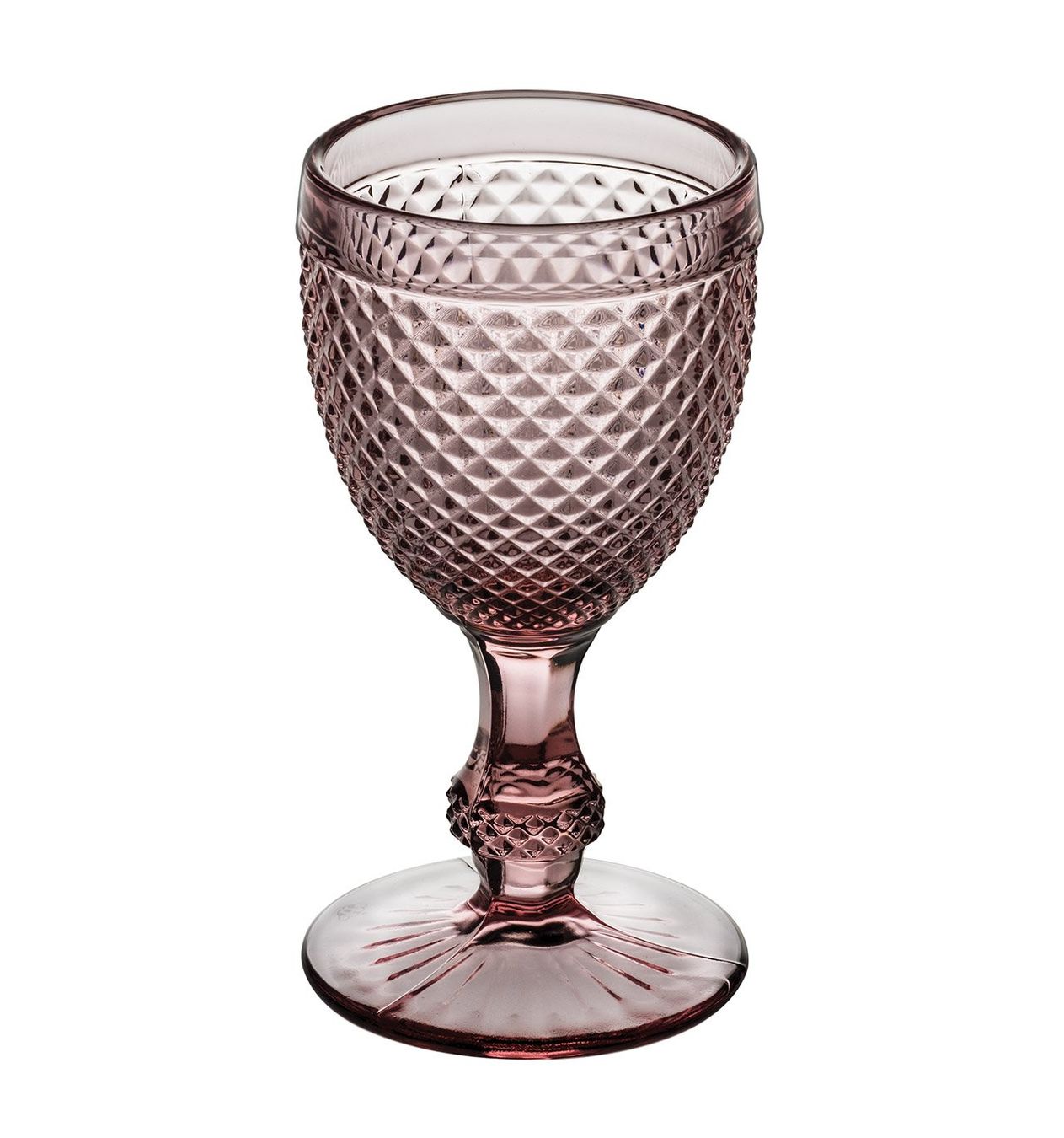 Gläser: VISTA ALEGRE, Bicos Rose Set with 4 Red Wine Goblets – Neu und originalverpackt aus Wallisellen von Unique_23 1