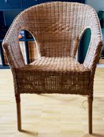 Schicker Vintage Rattanstuhl, top Zustand!