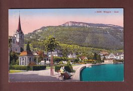 WEGGIS - Quai - 1921