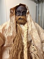 Stattliche Krippenfigur