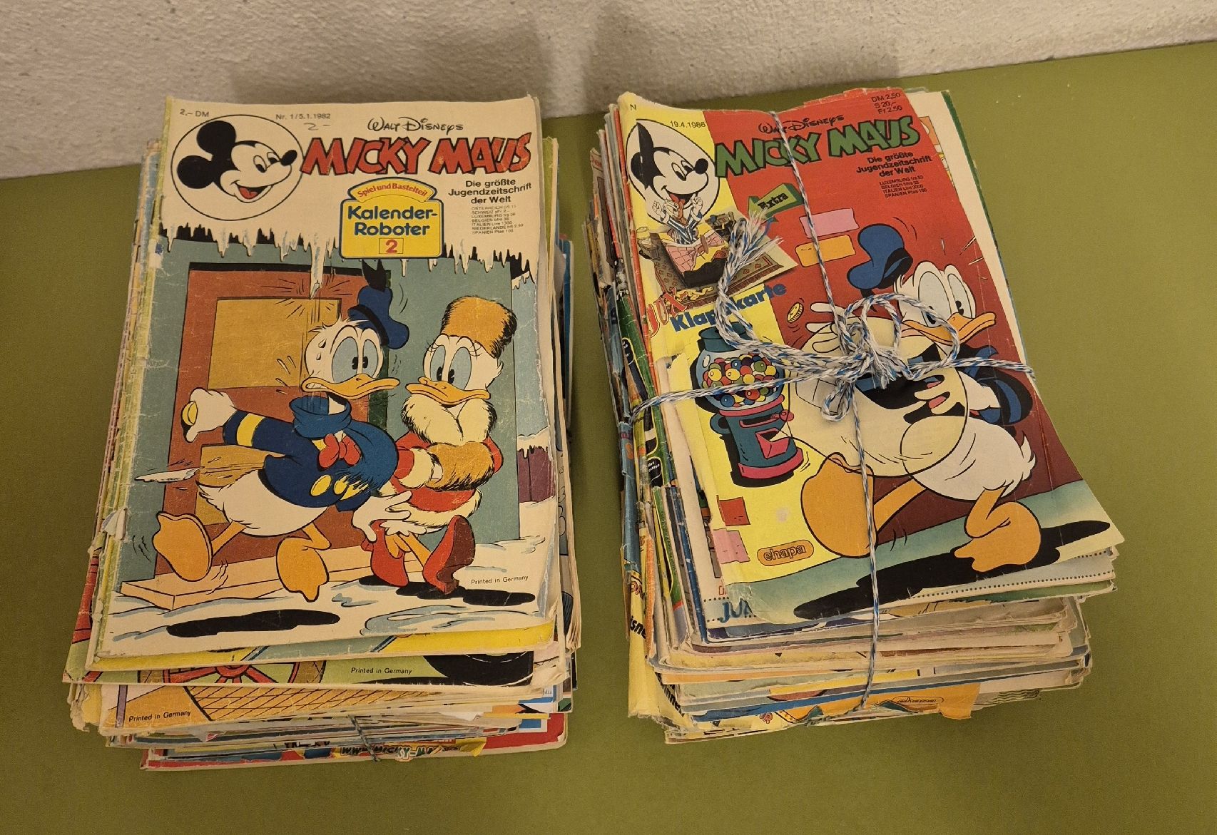 Fumetti: Micky Maus Hefte, Konvolut – Usato da Männedorf venduto da Frangi_15