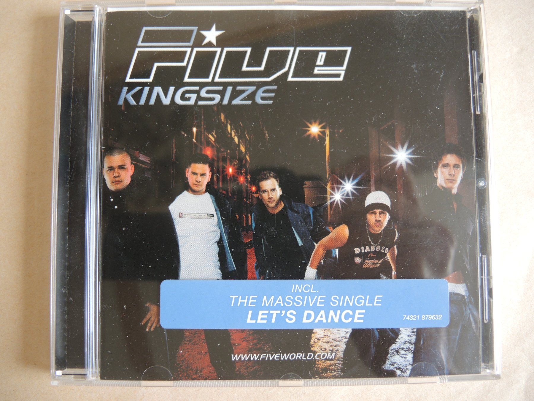CD: CD - Five - Kingsize - Incl. the massive single let's dance – Usato da Rorschach venduto da maeck8