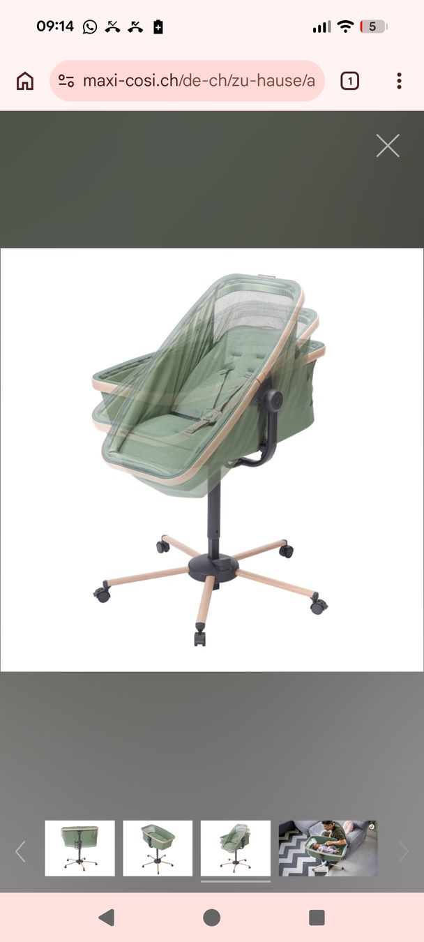 Culle: Stubenwagen all-in-one Maxi-Cosi – Usato da Bassersdorf venduto da Wuber 1