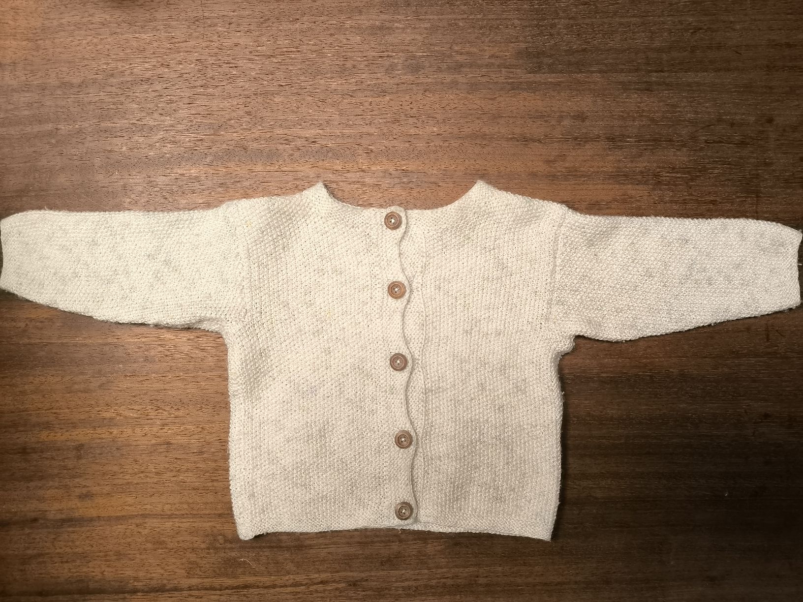 Jacken & Mäntel: Woll-Strickjacke pastell Gr. 80 – Gebraucht aus Frauenkappelen von Nickyta89