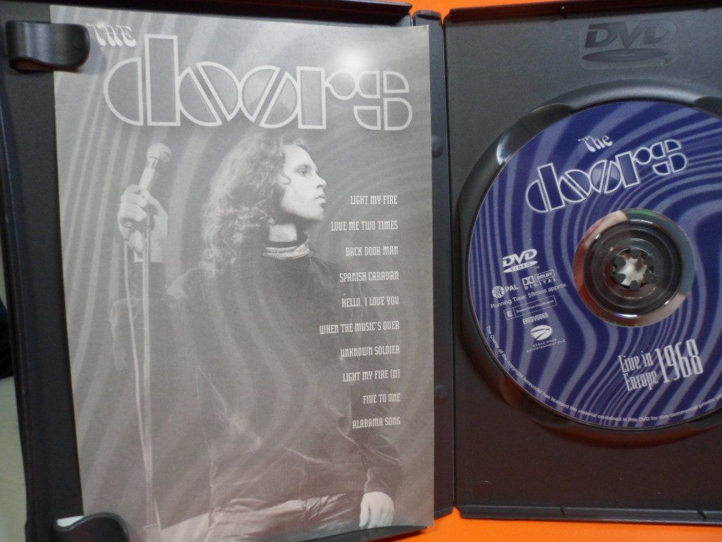 Tutti i DVDs: DVD  THE DOORS Live in Europa  1968 – Usato da Langnau i. E. venduto da gf2_29jt 2
