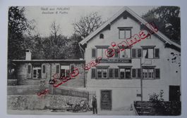 Graubünden Wartau Malans Rest. Sternen anno 1919