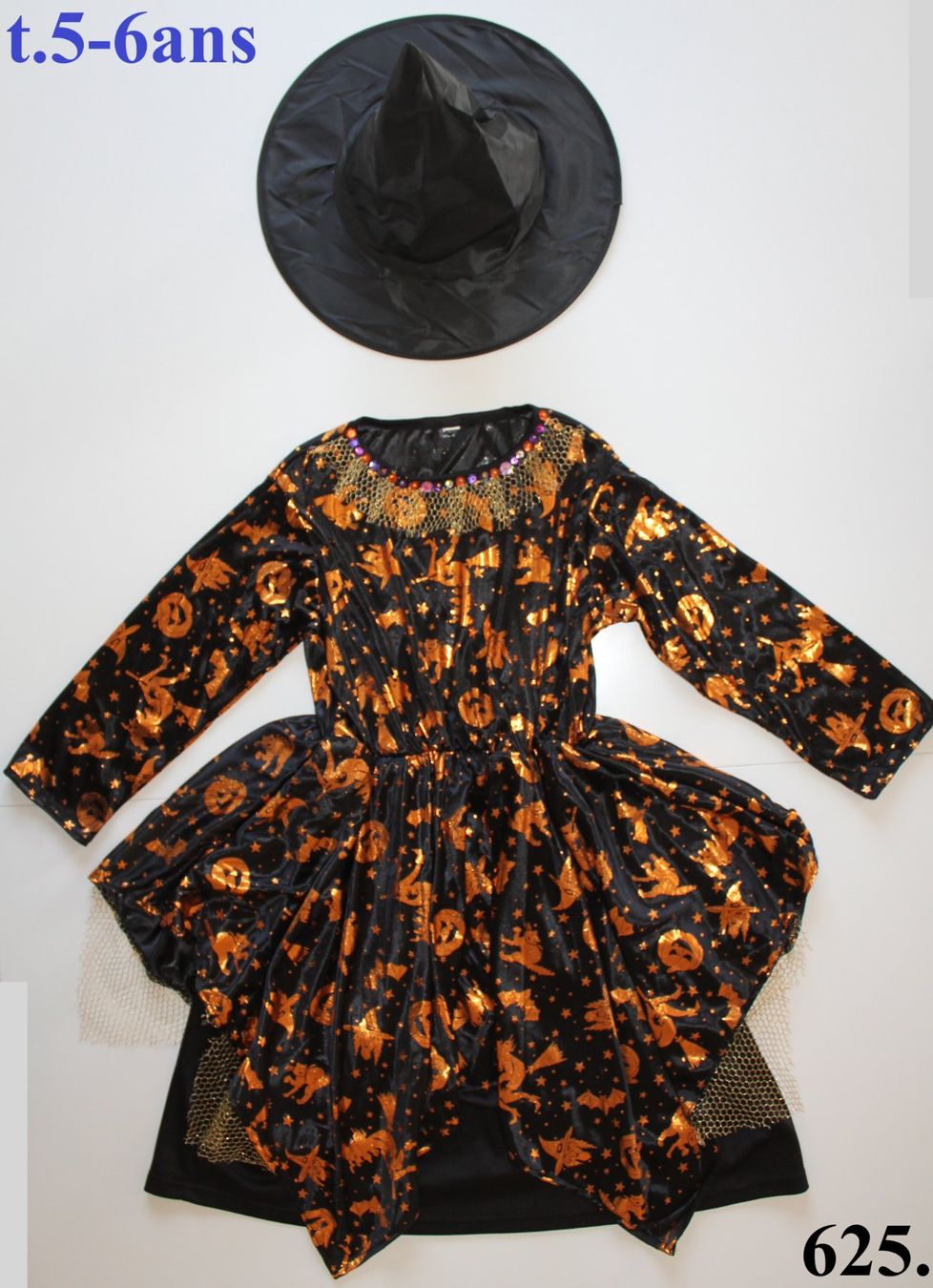 Costumi: Costume sorcière / Hexe t. 5 - 6 ans – Usato da Peseux venduto da CoolShoping