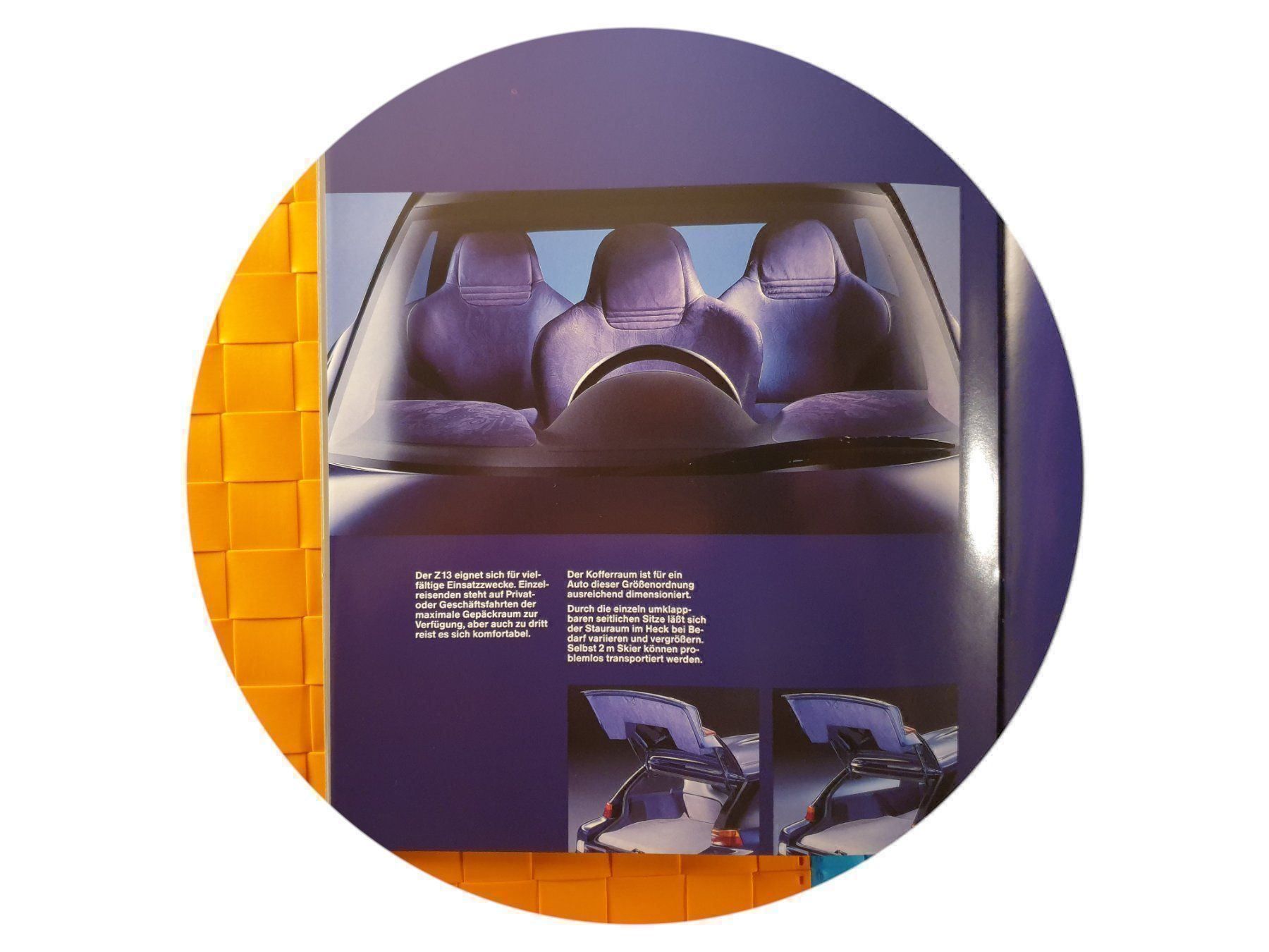 Riviste & Magazine: BMW CONCEPT CAR - Z13 / E1 - Prospekt / Katalog – Usato da Viganello venduto da CARLiteratur 5