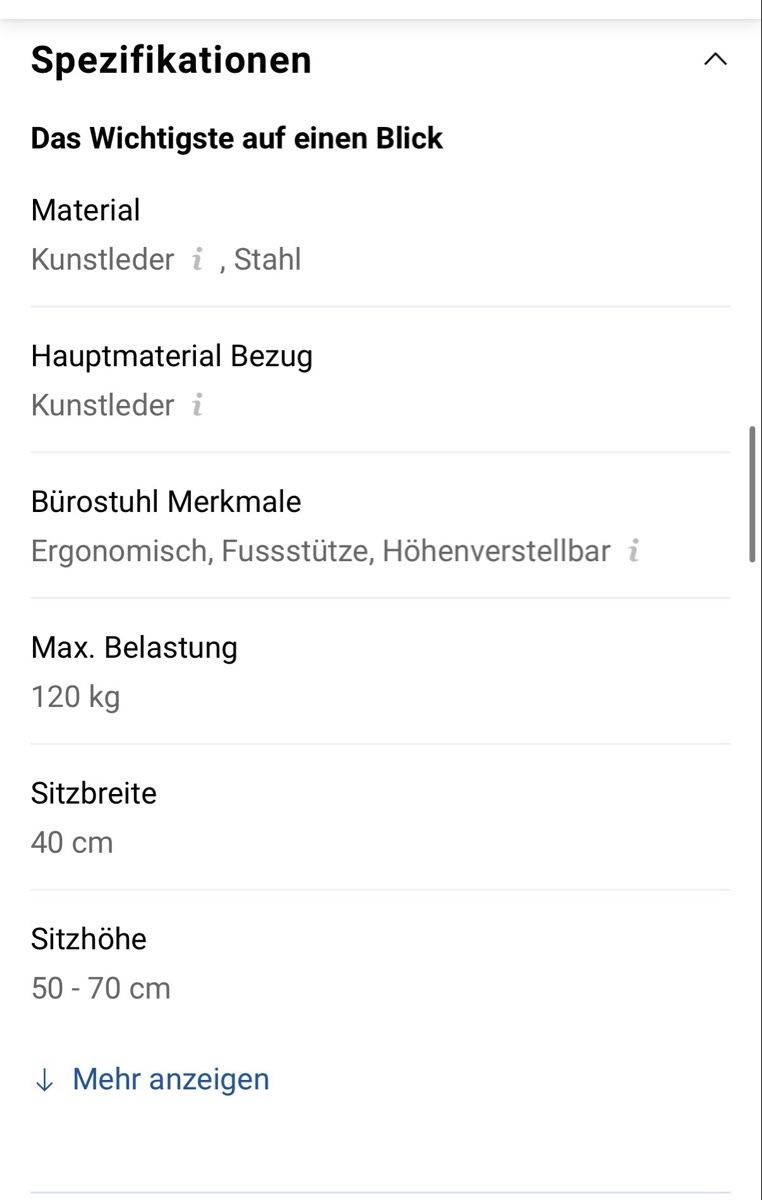 Stühle: Bürostuhl, Kosmetikstuhl – Gebraucht aus Rothenhausen von dbu_gh52 5