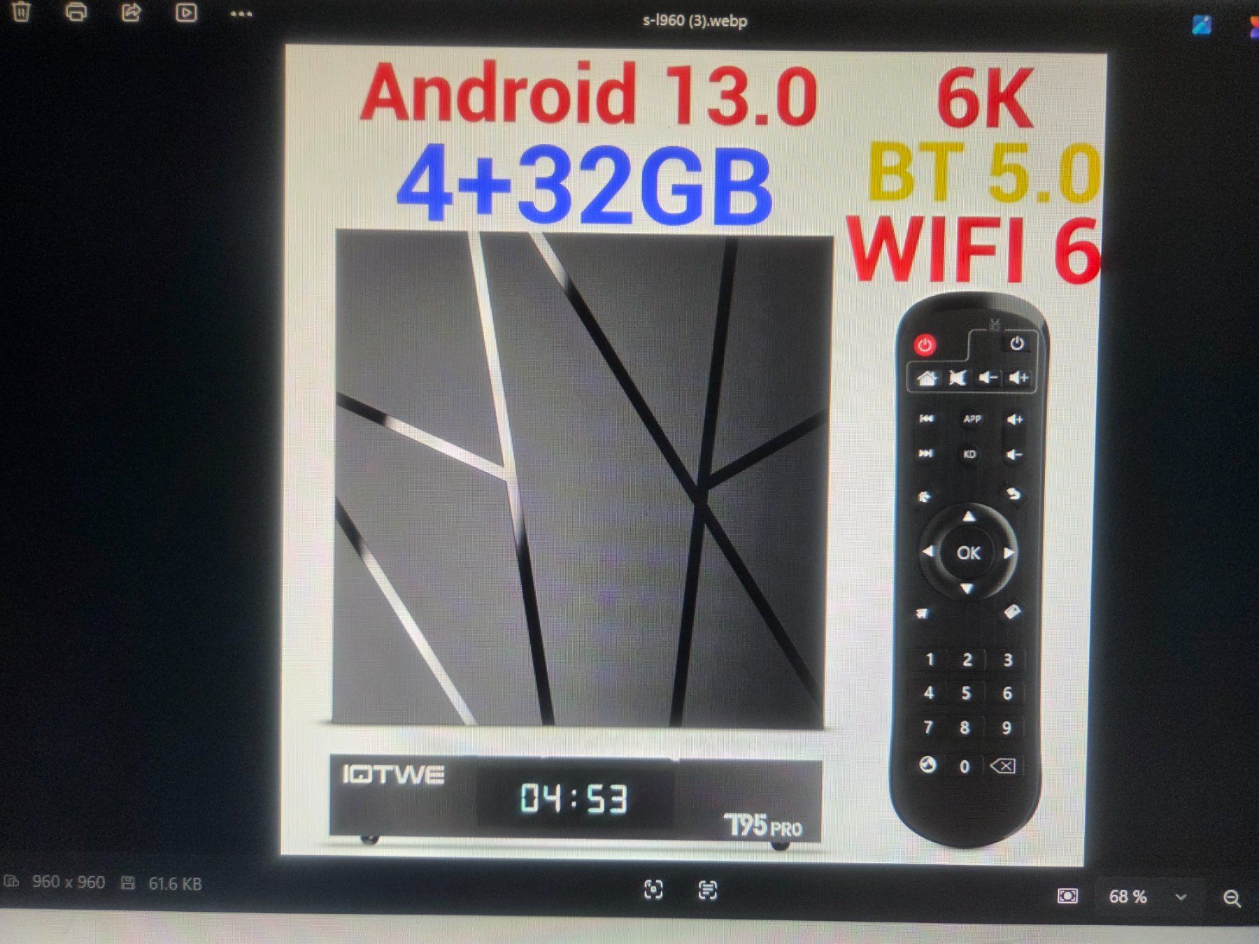 Multimediaplayer & Streamer: AndroidT95pro – Neu (gemäss Beschreibung) aus Siebnen von WilderWesten12 2