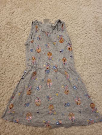 Sommerliches Paw Patrol Kleid, Skye Motiv, Grösse 98/104