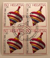 4 er Block Nr.J 299 mit Vollstempel Bern