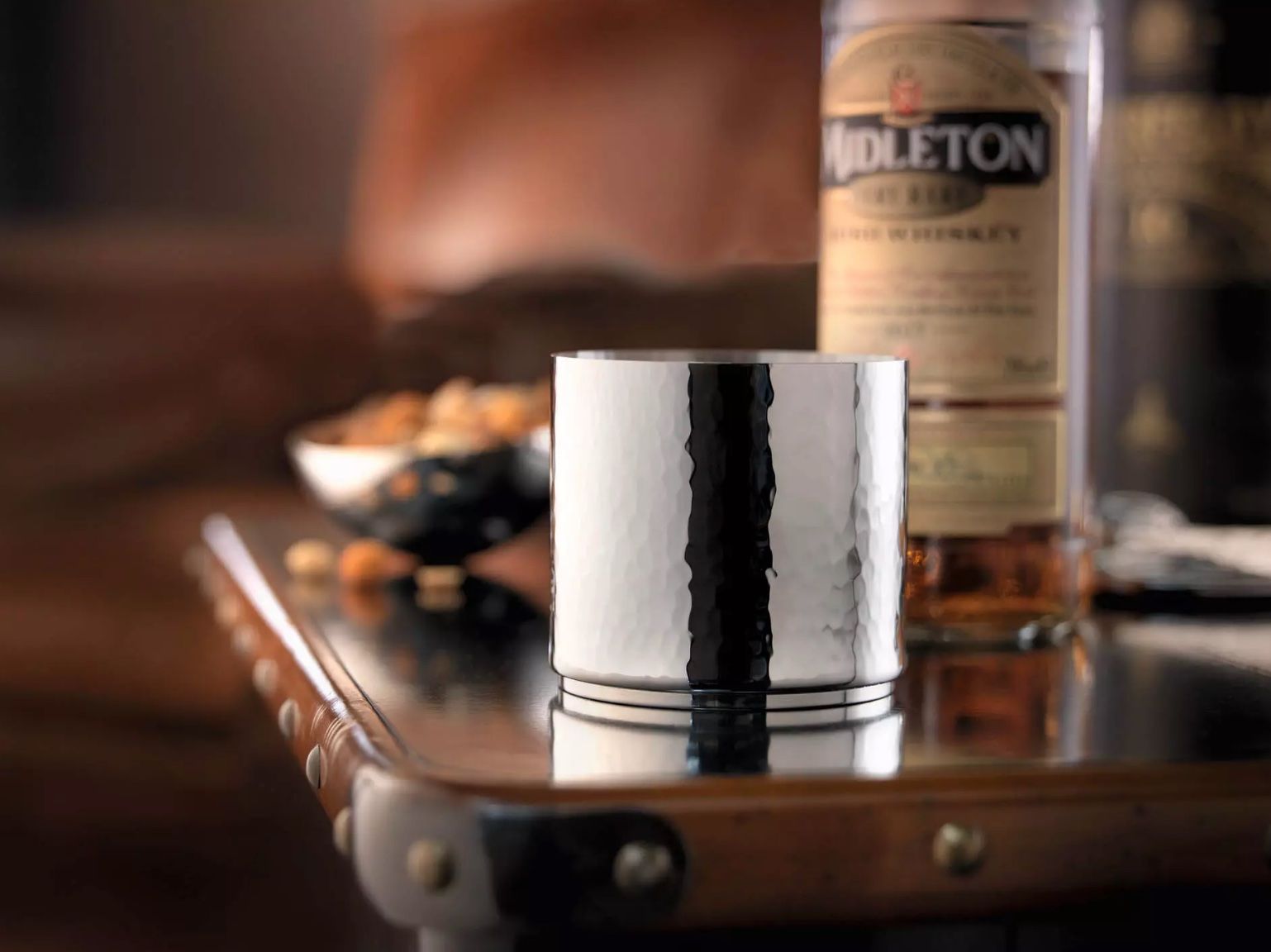 Robbe & Berking Bicchieri: NEU Martelé Whiskey-Geschenkset versilbert Weihnachtsgeschen – Nuovo e nell'imballaggio originale da Rotkreuz venduto da luxury-onlineshop 1