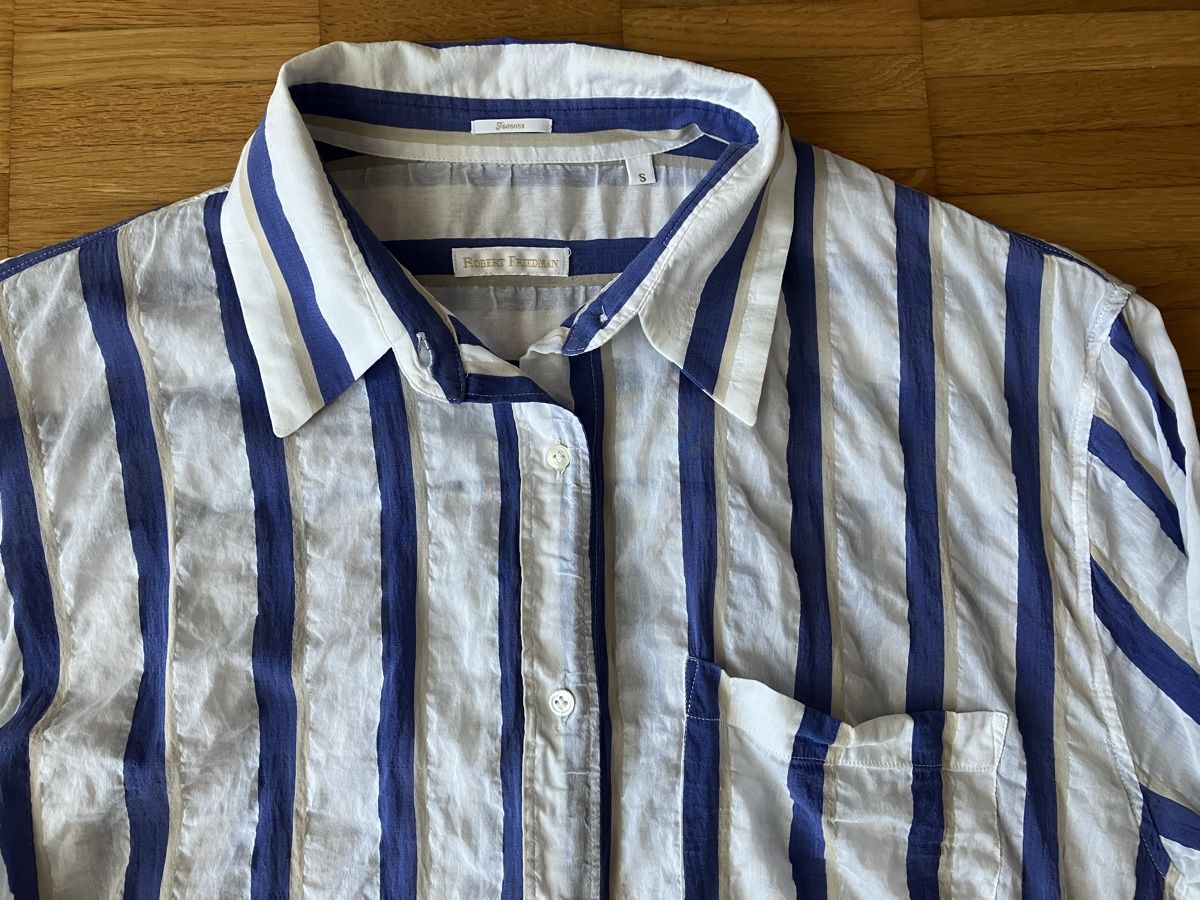 Robert Friedman Camicette: Robert Friedman tolle Bluse Gr.S locker geschnitten – Usato da Weiningen ZH venduto da moon-55 3