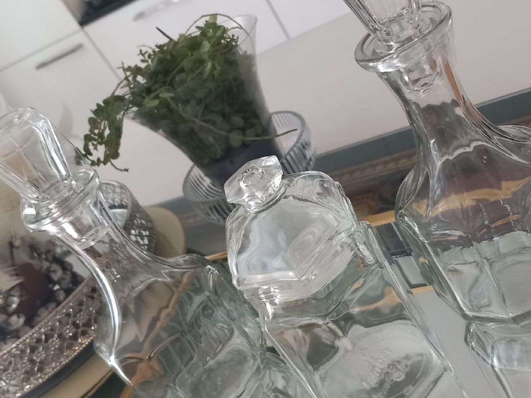 Verres: Glas Menage mit Spiegelplateau / Vintage – Neuf (Voir description) à Aegerten par gismolini 2