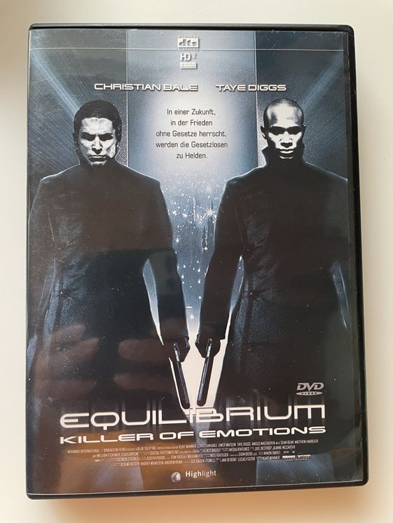 Equilibrium DVD mit Christian Bale - Top Zustand! (Gebraucht) in Wila ...