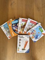 Tiptoi Set Ravensburger Stift mit fünf Büchern gebraucht