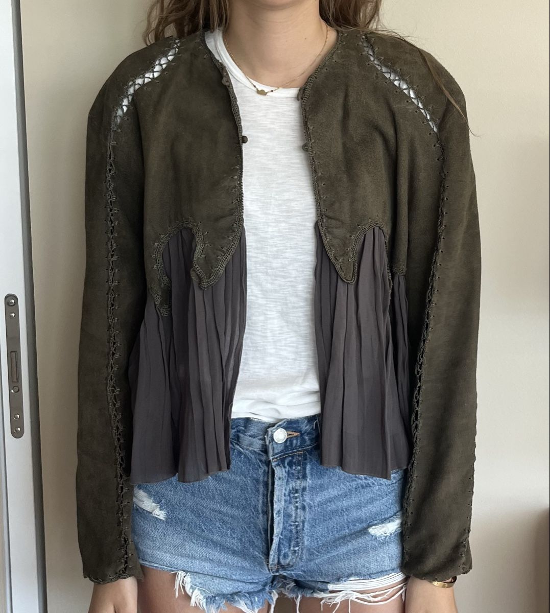 Zara Vestes: wildleder cardigan – Neuf (Voir description) à Zollikon par ali_myc2
