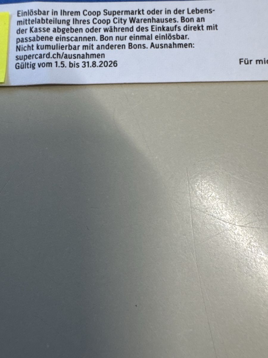 Buoni: Passa Bene Gutschein 5x Superpunkte         Coop   – Nuovo (secondo la descrizione) da Zürich venduto da Smarties13 1