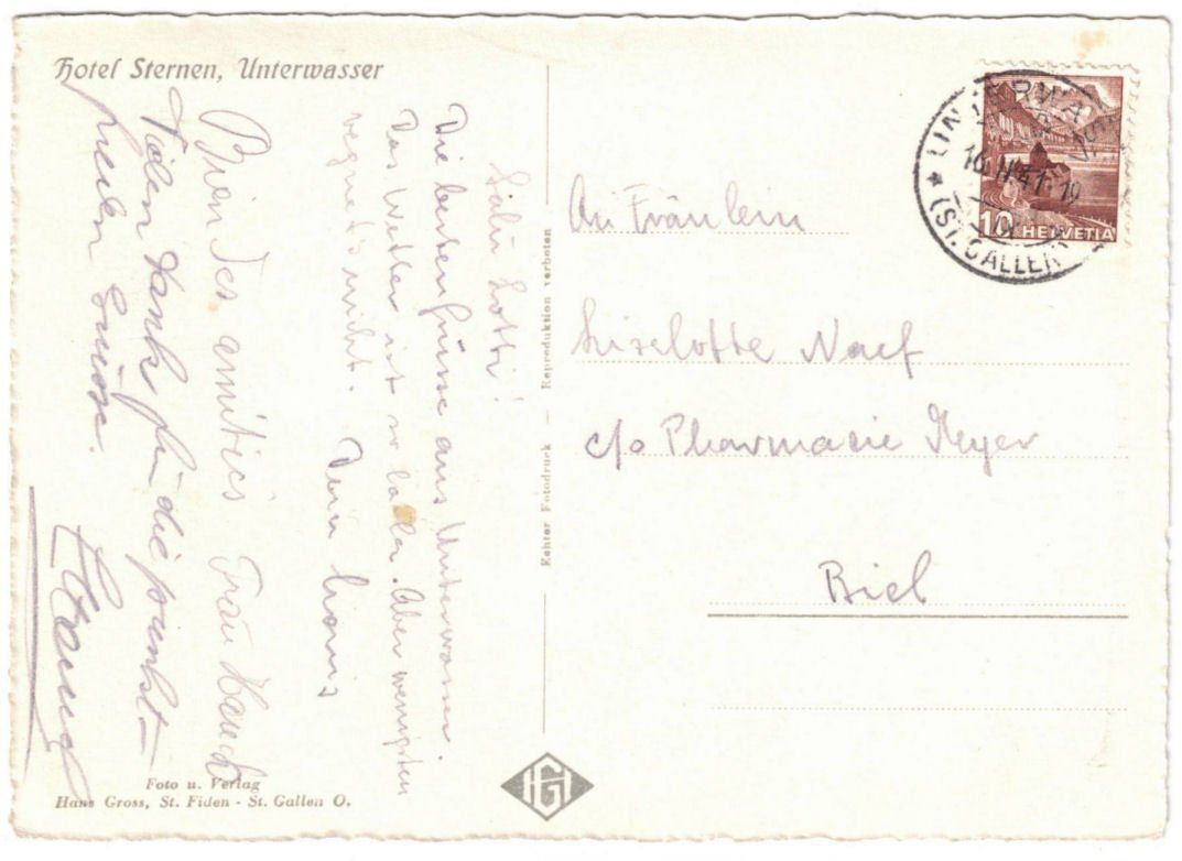 Cartoline postali: Unterwasser - Standseilbahn Iltios – Usato da Binningen venduto da Mountainrider 1