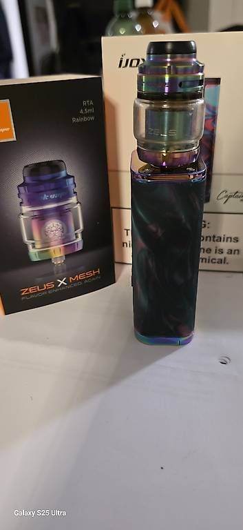 Altri Prodotti per fumatori: IJOY Captain Resin 200W + Zeus X Mesh Rainbow – Usato da Holziken venduto da Simi.zimmer 2