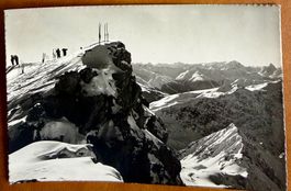 Parsenn - Davos _ Weissflhh - Gipfel - Skieurs - 1951