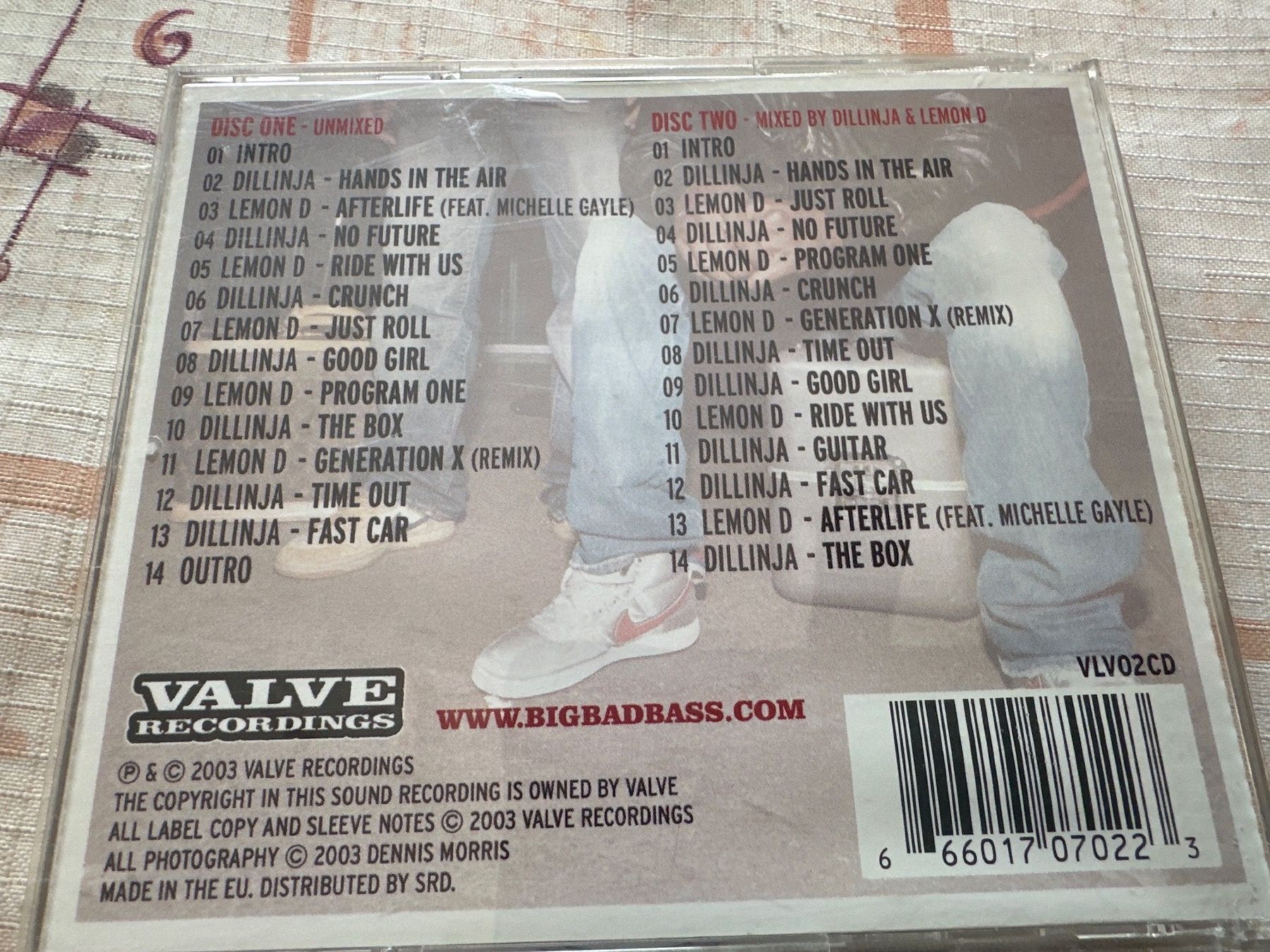 CD: Dillinja & Lemon D - The Killa-Hertz – Usato da Schaffhausen venduto da D-MAC 1