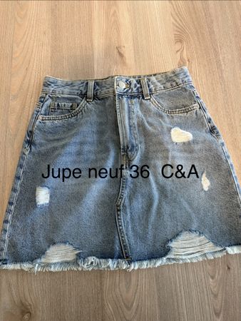 Jupe jeans