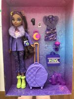 Monster High Clawdeen Wolf Reise Spielzeug Set neu