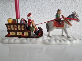 Villeroy Boch Santa mit Pferde Kutsche
