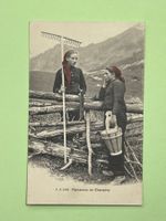 Paysannes de Champéry
