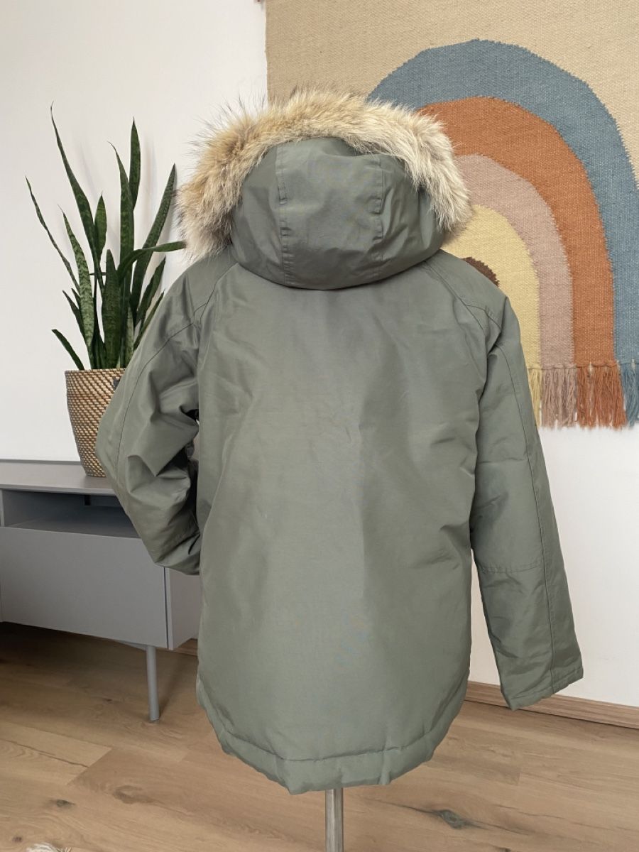 Woolrich Cappotti: Hochwertige Original Woolrich Daunenjacke Olive – Usato da Buchs ZH venduto da crazyhandbaggirl123 4