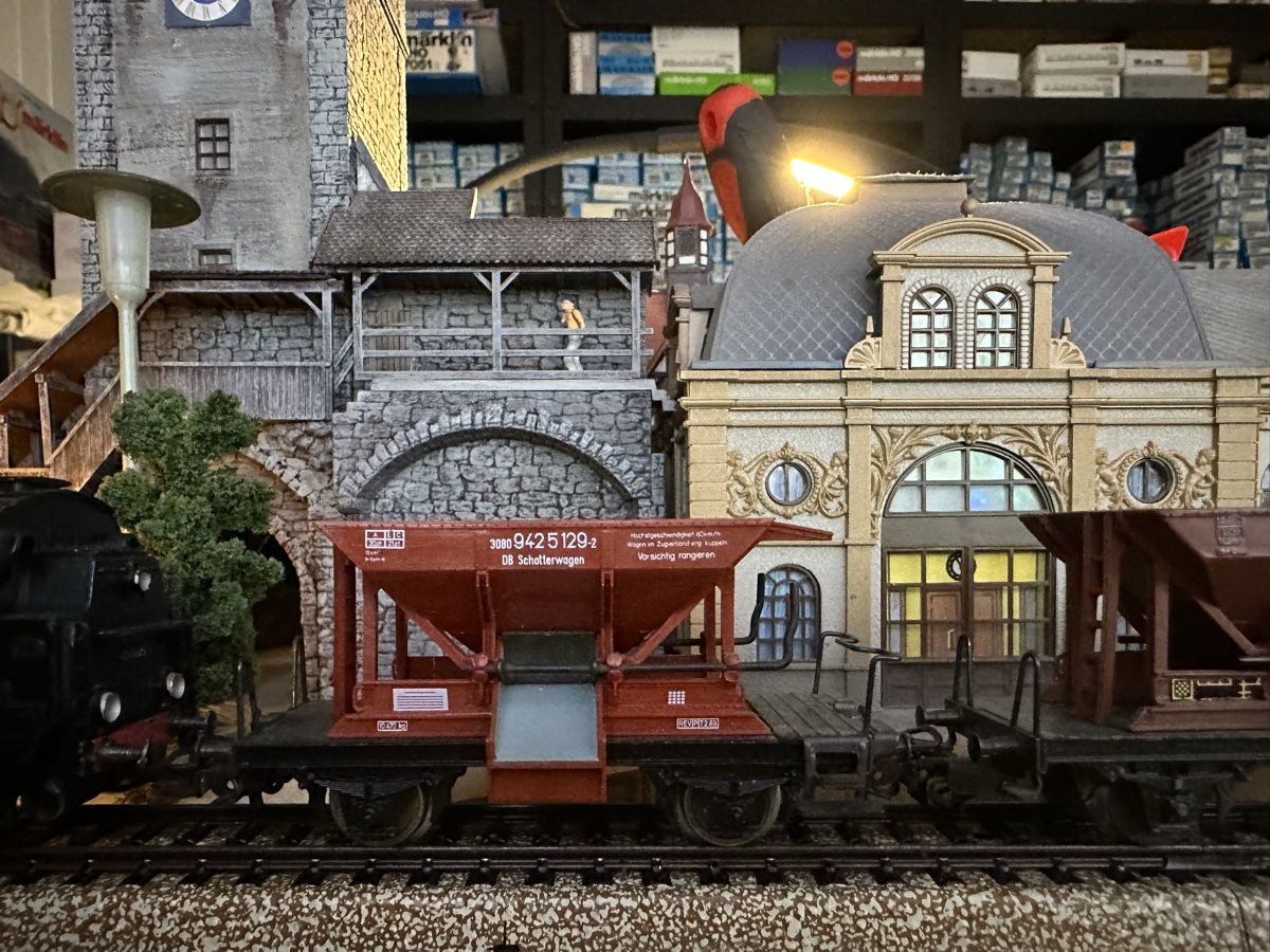 Märklin Modellini di ferrovie: Märklin 3000 DB BR 89 Schotterzug – Usato da Lupsingen venduto da New-Haven 1