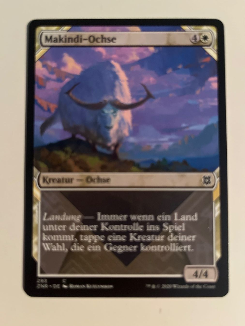Magic The Gathering Carte collezionabili: 1 x Makindi-Ochse - Magic: The Gathering - MtG – Usato da Kriens venduto da Shadi1980