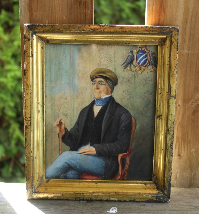 Charlie Kirk Aquarell-Portrait Leinwand 20x30cm - Moderne Wanddekoration Für Wohnzimmer & Büro