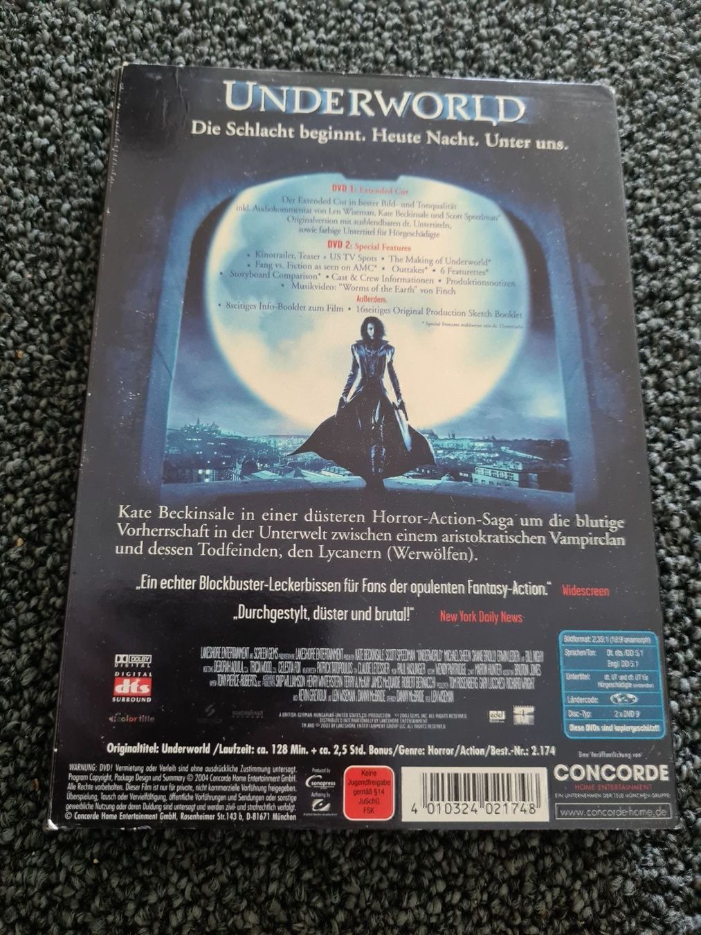 Tutti i DVDs: UNDERWORLD (8078) – Usato da Ruswil venduto da Ruck.Zuck. 1