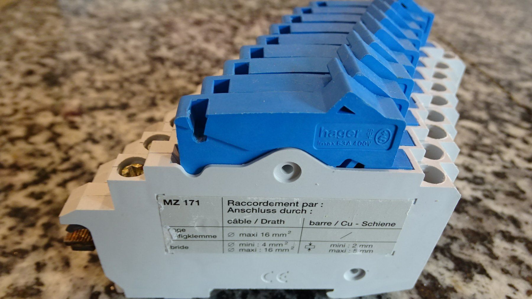 Hager Alimentazione elettrica: 9 x HAGER N-Trenner bis 63 Amp. – Usato da Heimberg venduto da Mehrwertdienst 3