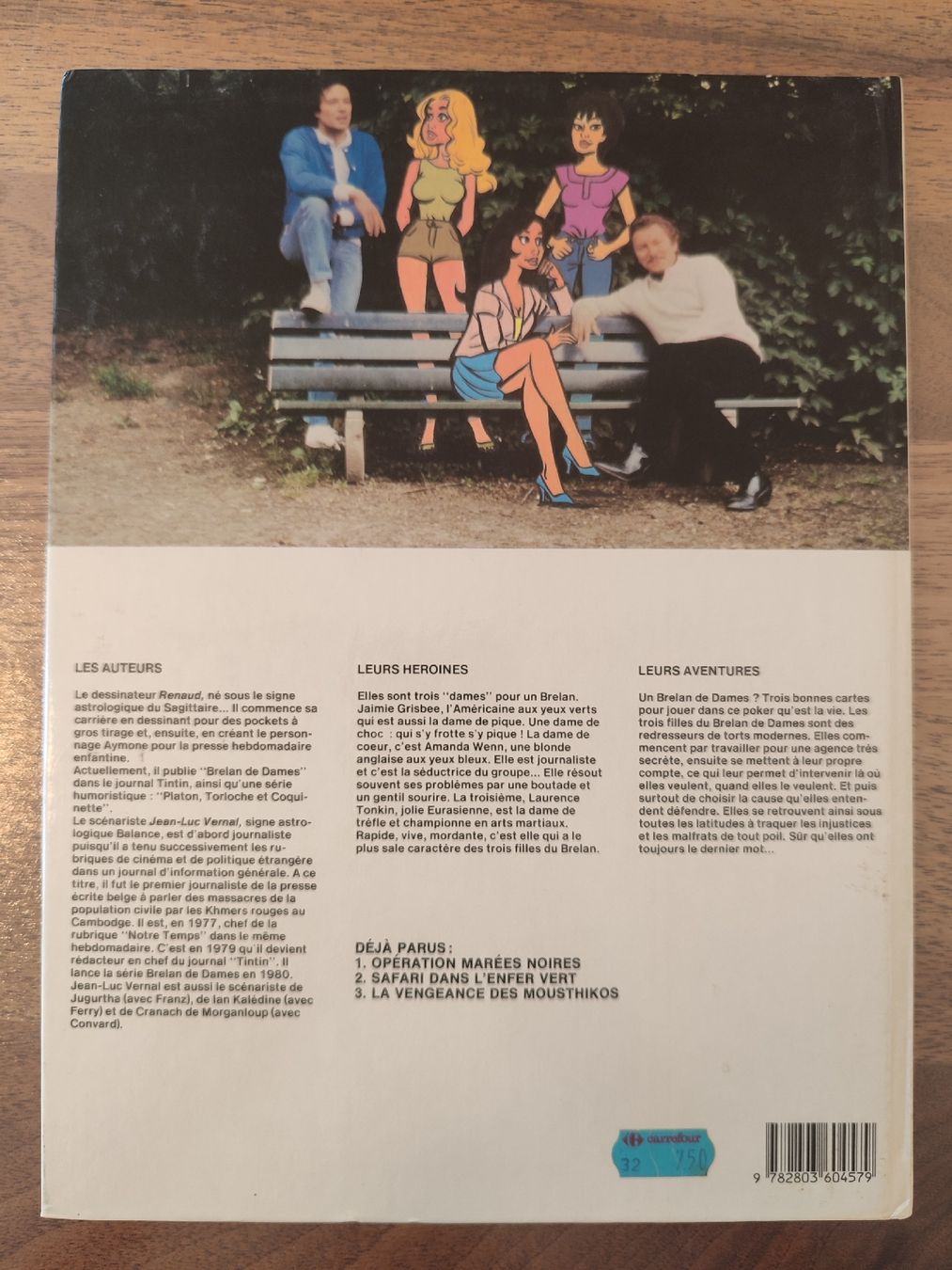 Comics: Brelan de dames T3 EO BE  – Gebraucht aus Bougy-Villars von Vogue 3