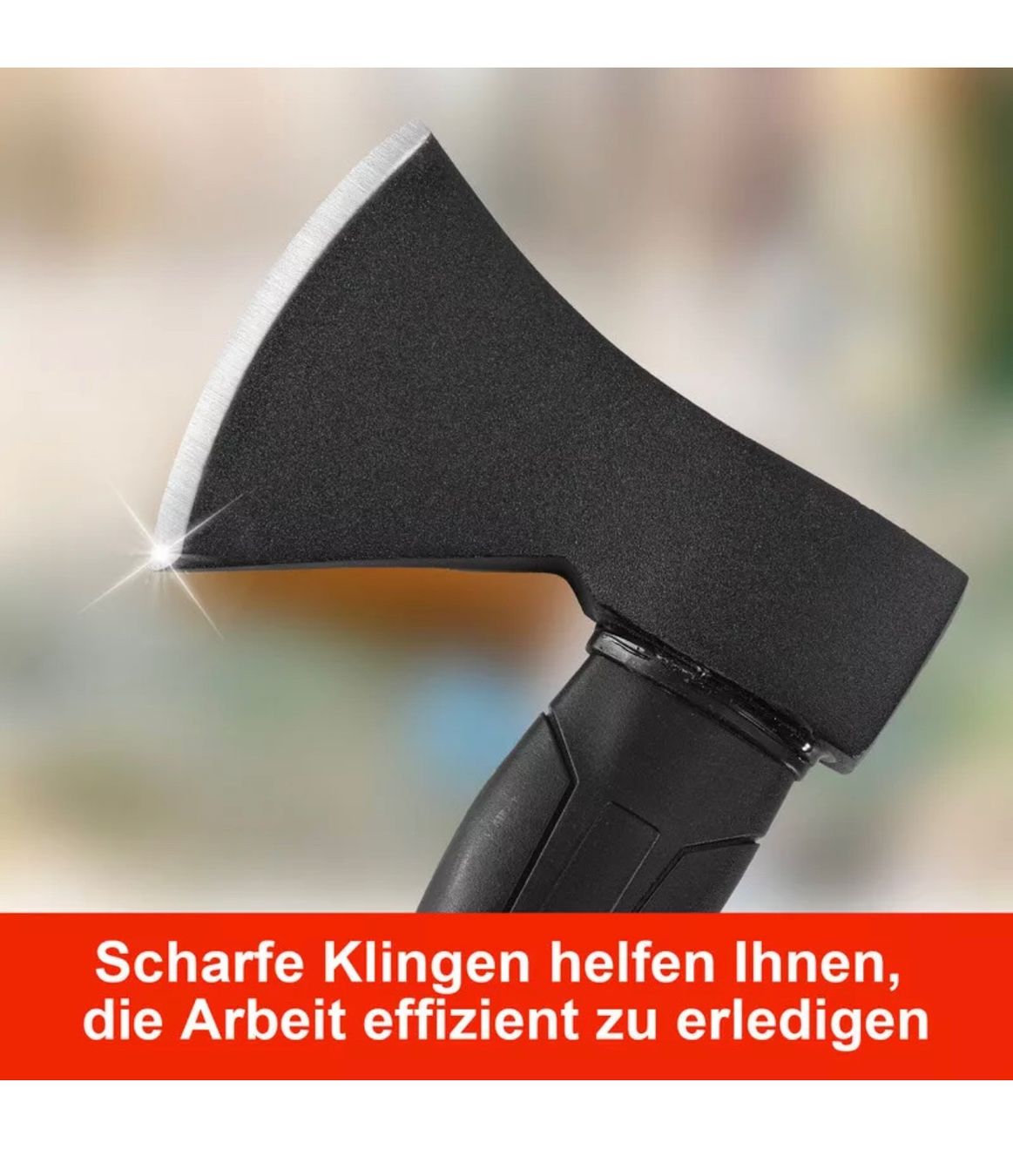 Tutti gli attrezzi: +4-er Set Gartenaxt 600, 800,1000 g – Nuovo e nell'imballaggio originale da Amriswil venduto da JaJa-Express 4